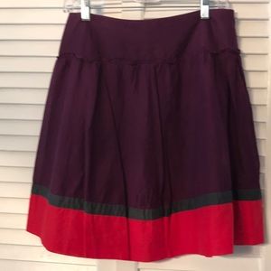 The Limited  skirt with Brilliant Colors.